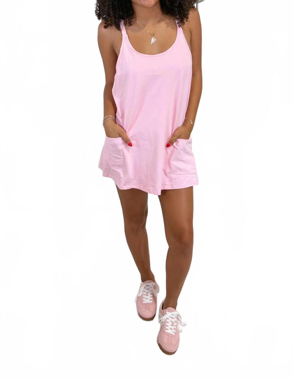 NEW KIMBERLY C mariela active dress in pink